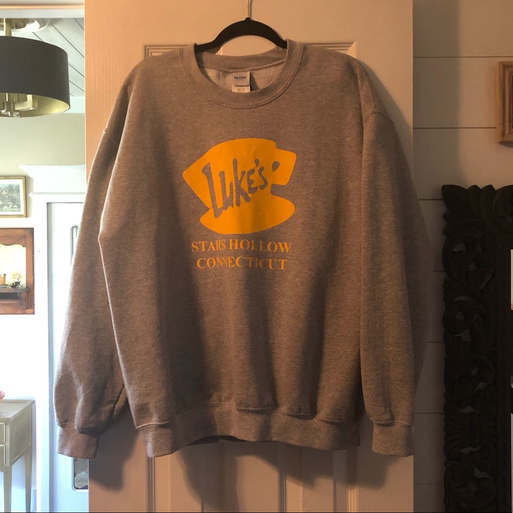 "Stars Hollow" Grey Sweatshirt